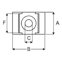 Zeichnung-Befestigungssockel-Typ-SS-9H