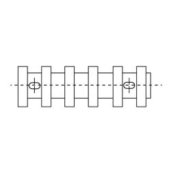 Zeichnung-Verdrahtungskanal-Typ-VF-20-bis-VF-40K