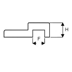 Zeichnung-Befestigungsoese-Typ-BOE4,8