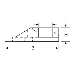 Zeichnung-Befestigungsoese-Typ-BOE
