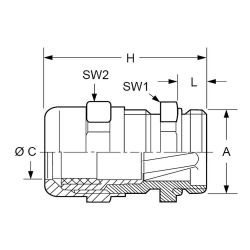Zeichnung-Kabelverschraubung-Typ-KV-EMVKF