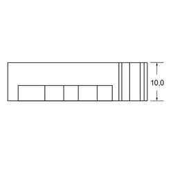 Zeichnung-Flachbandkabelhalter-Typ-LFC-30N-0