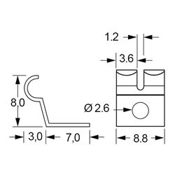Zeichnung-Kontaktfeder-Typ-LP-CL5L