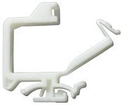 Kabelhalter-mit-Rastfuss-Typ-RLSD-Nylon-weiss