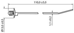 Zeichnung1-Kabelbinder-mit-Steckfuß-Typ-T8RDP5