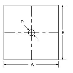 Zeichnung-Ferritkachel