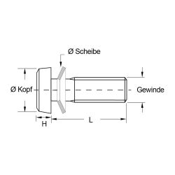 Zeichnung-Kombischraube-mit-Spannscheibe