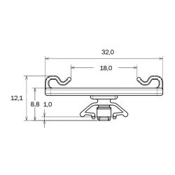 Zeichnung-Flachbandkabelhalter-Typ-RFS-30V0B