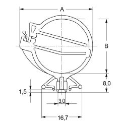 Zeichnung-Kabelhalter-mit-Rastfuss-Typ-RLCT