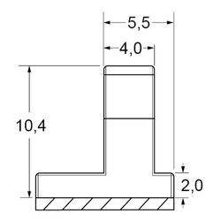 Zeichnung-Kabelhalter-Typ-WLL-8