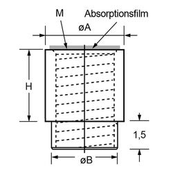 Zeichnung-Abstandhalter-Typ-AH-SMID-M