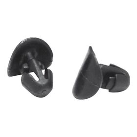 Spreiznieten-Typ-F-Nylon-schwarz