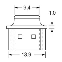 Zeichnung-Abdeckkappe-Typ-HDMIC-1