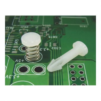 Kuehlkoerper-Federpins-Nylon-auf-Platine