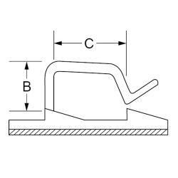 Zeichnung-Kabelhalter-Typ-KH-08