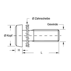 Zeichnung-Kombischraube-mit-Zahnscheibe