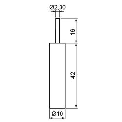 Zeichnung1-Lineardämpfer-Typ-LD-LM1