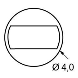 Zeichnung-LED-Abstandhalter-Typ-LEDS-0,8-bis-LEDS-3,5