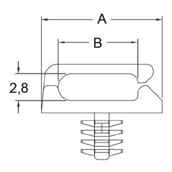 Zeichnung-Kabelhalter-mit-Rastfuss-Typ-MBHWSSE