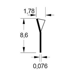 Zeichnung-Kontaktfeder-Typ-TC