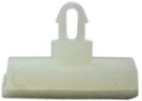 Abstandhalter-Typ-AS2,5K-Rastmontage-Klebemontage-Nylon-natur