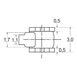 Zeichnung-Kabelanschlussklemme-Typ-CN