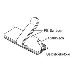 Zeichnung-Metallkabelhalter-Typ-K