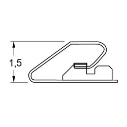 Zeichnung-Leiterplattenkontakt-Typ-LKS-1511