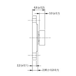Zeichnung-Rotationsdaempfer-Typ-RD-CA6