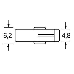 Zeichnung-Kabelhalter-mit-Rastfuss-Typ-S