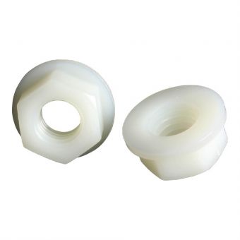 Sechskantmutter-mit-Flansch-Polyamid-natur