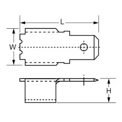 Zeichnung-SMD-Flachstecker-Typ-SD42130-31