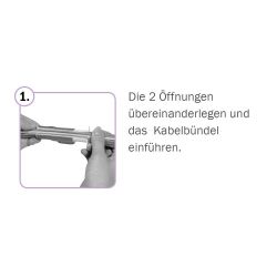 Kabelschutzschlauch-Typ-KSS-Anwendung