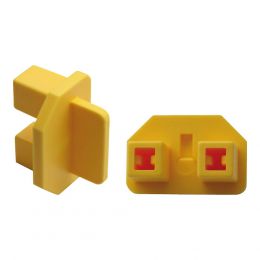 Abdeckkappen-Typ-PLC-1-gelb