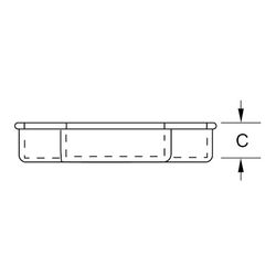 Zeichnung-D-Sub-Abdeckung-Typ-AHDS-9