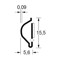 Zeichnung-Kontaktfeder-Typ-CF-C