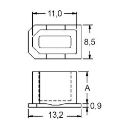 Zeichnung-Abdeckkappe-Typ-CVR-1394