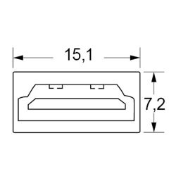 Zeichnung-Abdeckkappe-Typ-HDMIC-1