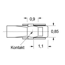 Zeichnung-Leiterplattenkontakt-Typ-LKS-1511