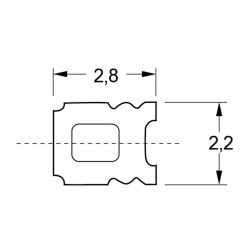 Zeichnung-Leiterplattenkontakt-Typ-LKS-3022