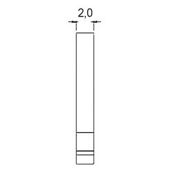 Zeichnung-Leitungshalter-mit Rastfuss-Typ-MWS-24