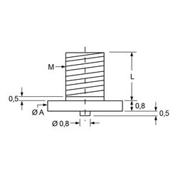 Zeichnung-SMD-Schraube-Typ-SFSM