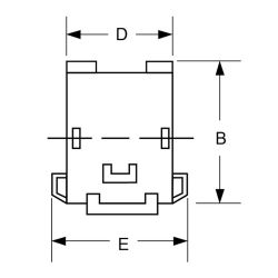 Zeichnung-Klappferrit-Typ-TFC