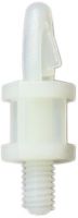 Abstandhalter-Typ-AH-M4-Rastmontage-Schraubmontage-Nylon-natur