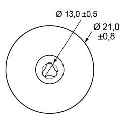 Zeichnung-SMD-Abstandhalter-Typ-AH-SMI-M-Rolle