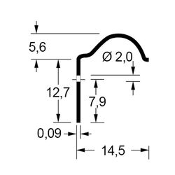 Zeichnung-Kontaktfeder-Typ-CFW-C