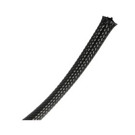 Geflechtschutzschlauch-PET-schwarz