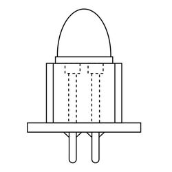 Zeichnung-waermeleitender-LED-Abstandhalter-Typ-LMC
