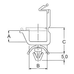 Zeichnung-Kabelhalter-mit-Rastfuss-Typ-LWS-S