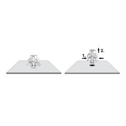 Zeichnung-Kabelhalter-mit-Rastfuss-Typ-MWSB-1-Demontage